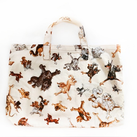 Handbags - Puppies Tote Bag